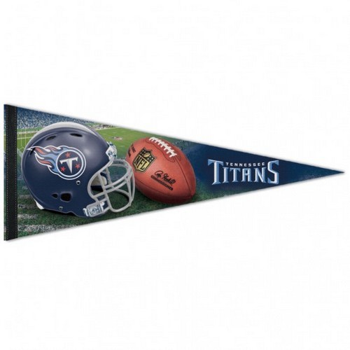 Tennessee Titans Pennant 12x30 Premium Style Helmet Design