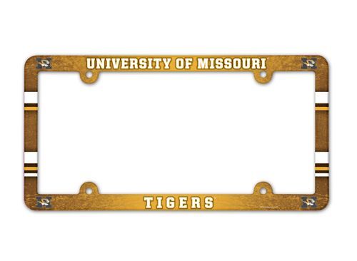 Missouri Tigers License Plate Frame - Full Color