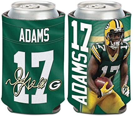 Green Bay Packers Can Cooler Davante Adams Design