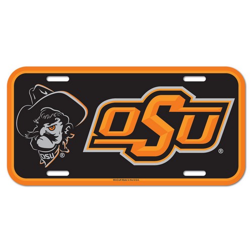 Oklahoma State Cowboys License Plate