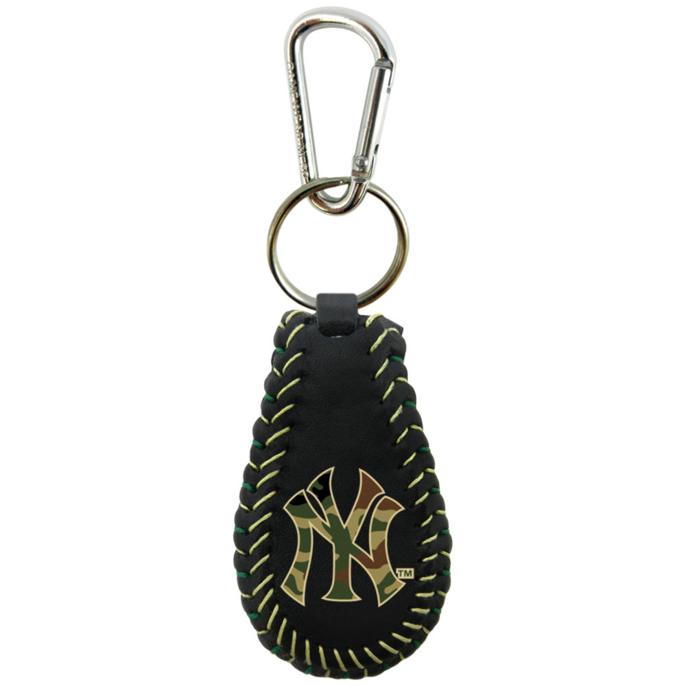 New York Yankees Keychain Baseball Camo