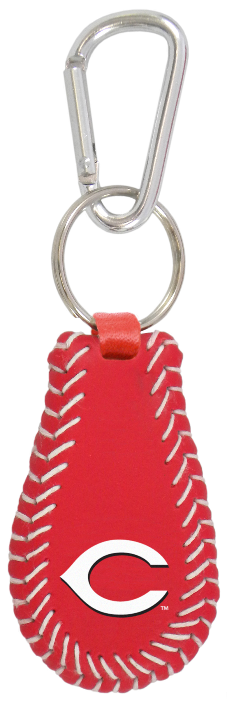 Cincinnati Reds Keychain Baseball Team Color