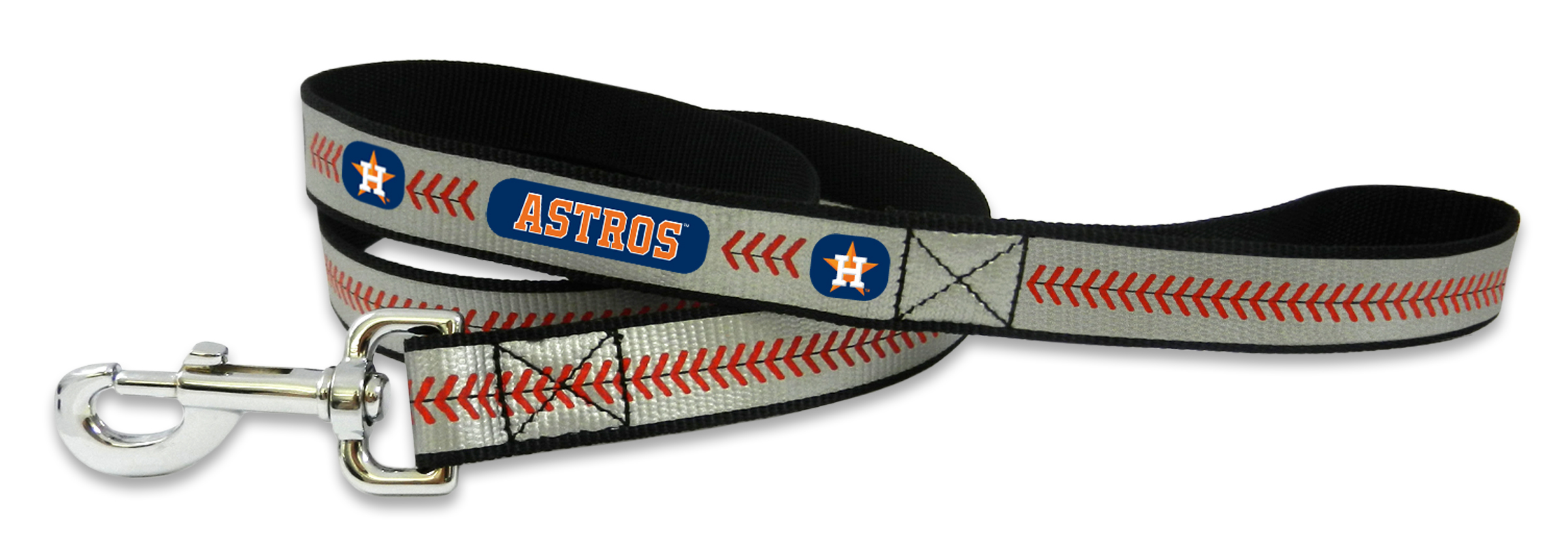 Houston Astros Reflective Baseball Leash - S