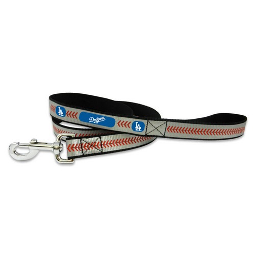 Los Angeles Dodgers Pet Leash Reflective Baseball Size Small