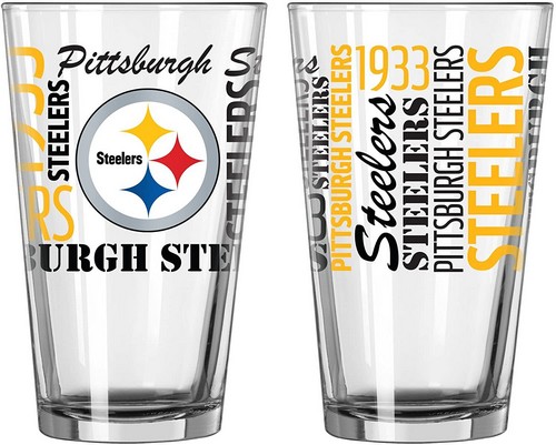 Pittsburgh Steelers Glass Pint Spirit Style