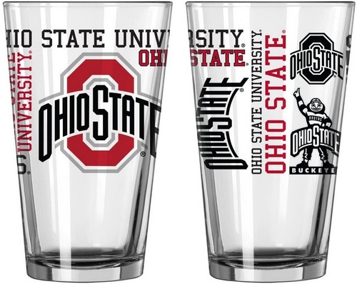 Ohio State Buckeyes Glass Pint Spirit Style