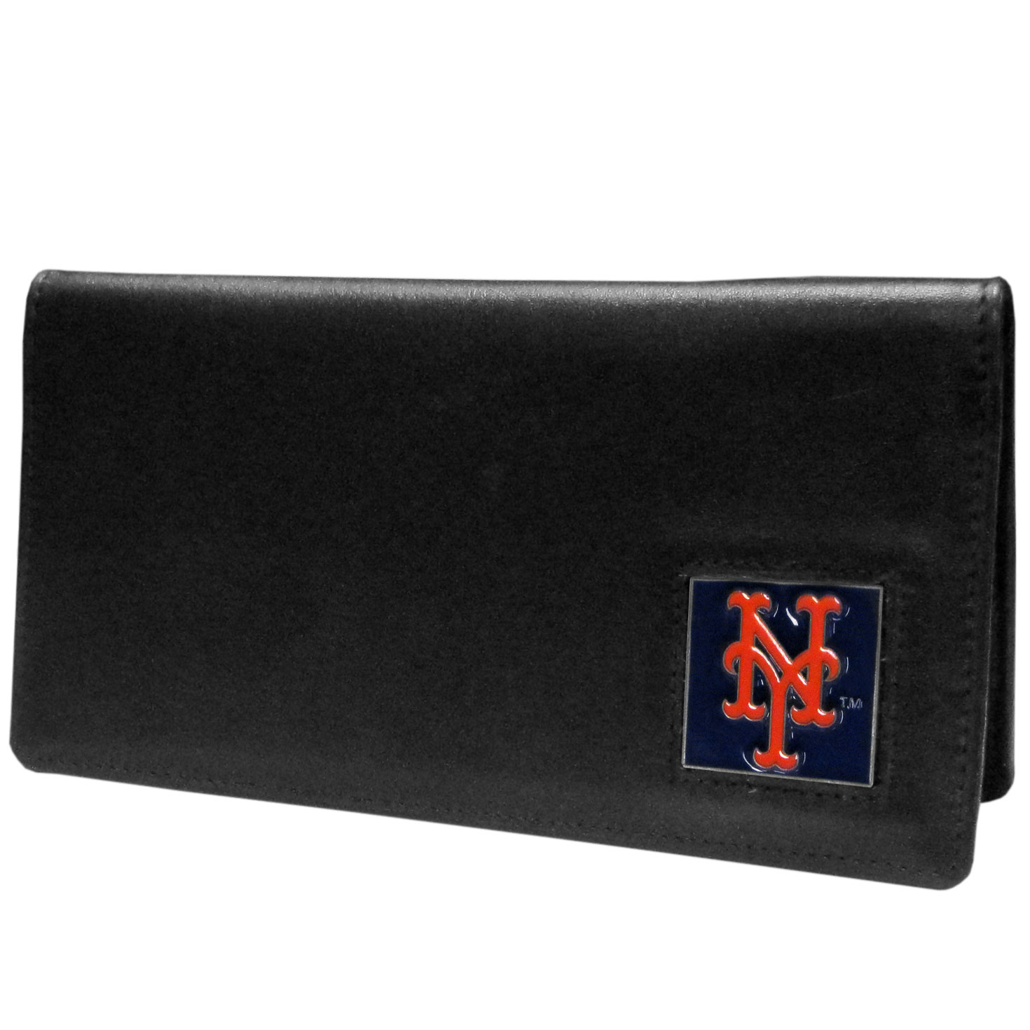 New York Mets Checkbook Cover Leather