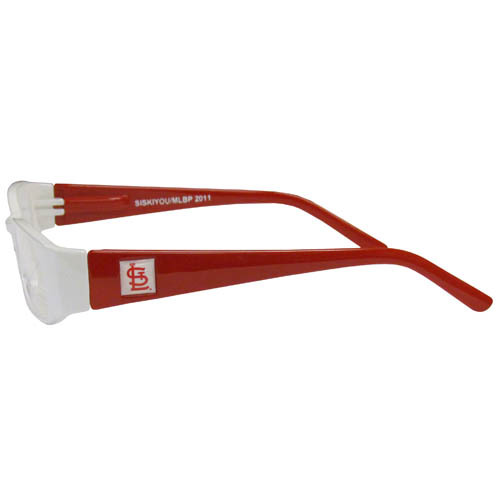 St. Louis Cardinals Glasses Readers Color 2.25 Power