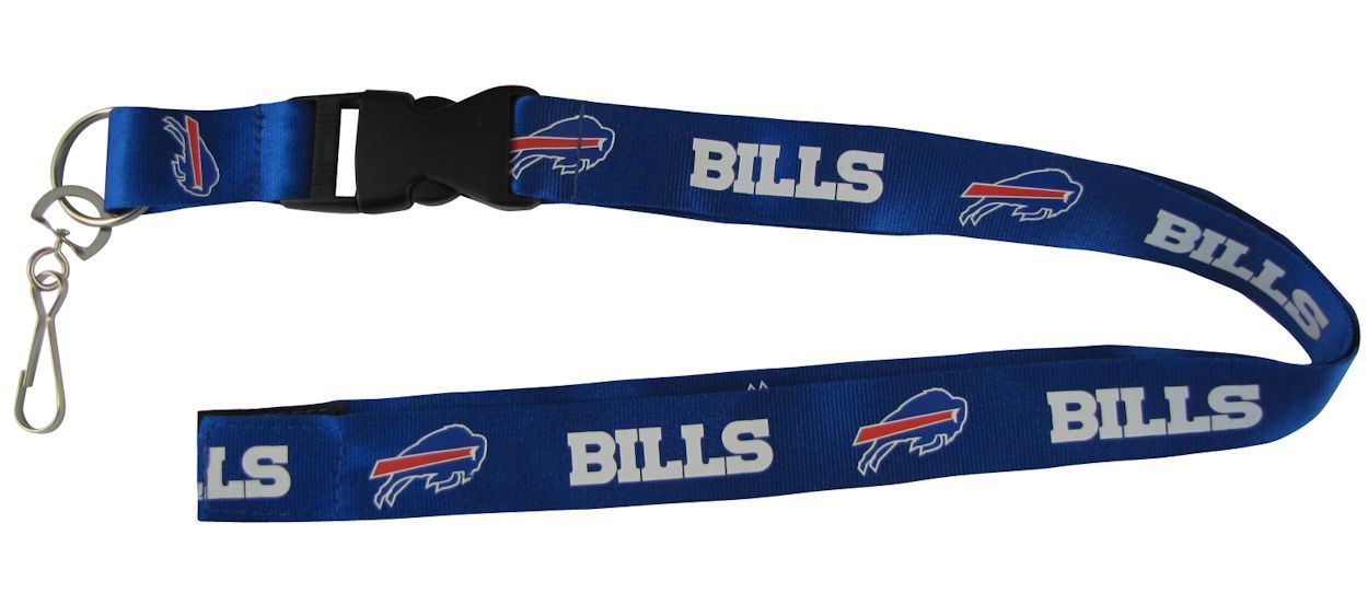 Buffalo Bills Lanyard - Breakaway with Key Ring