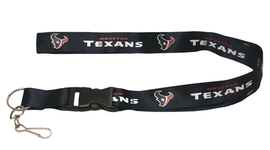 Houston Texans Lanyard - Breakaway with Key Ring