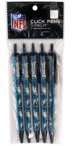 Philadelphia Eagles Click Pens - 5 Pack