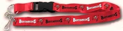 Tampa Bay Buccaneers Lanyard - Breakaway with Key Ring