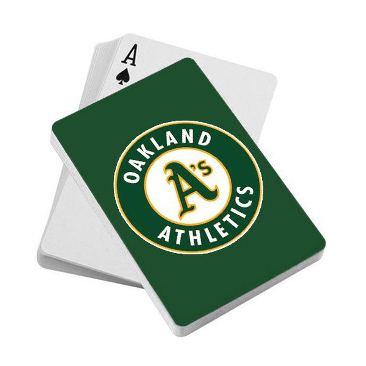 Oakland Athletics Playing Cards Diamond Plate