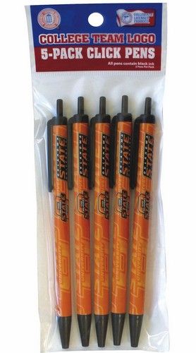 Oklahoma State Cowboys Click Pens - 5 Pack