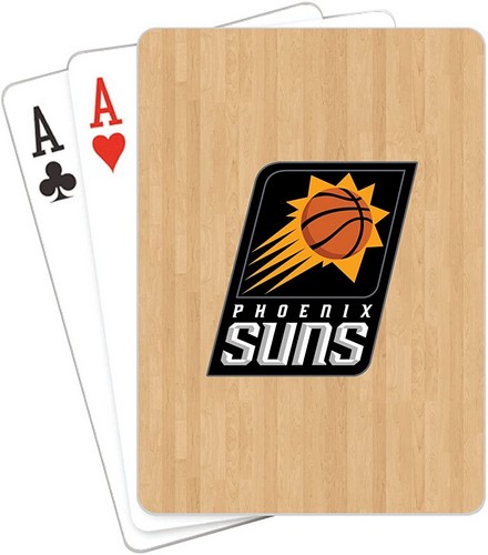 Phoenix Suns Playing Cards Hardwood