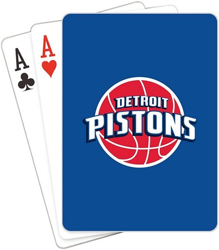 Detroit Pistons Playing Cards Logo