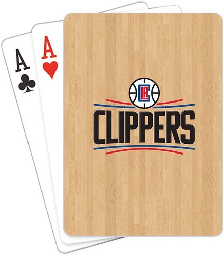 Los Angeles Clippers Playing Cards Hardwood