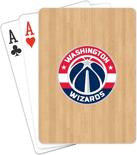 Washington Wizards Playing Cards Hardwood