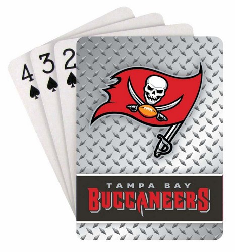 Tampa Bay Buccaneers Playing Cards Diamond Plate Discontinued