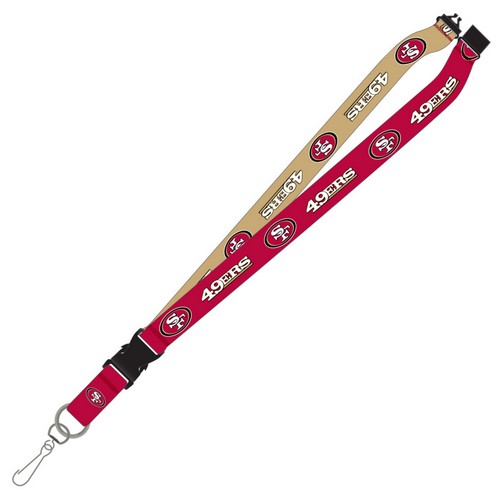 San Francisco 49ers Lanyard Two Tone Style Discontinued