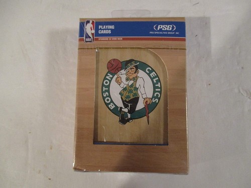 Boston Celtics Playing Cards Hardwood