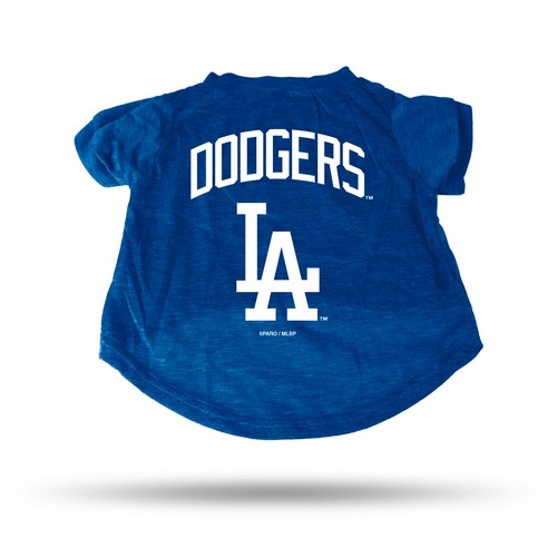 Los Angeles Dodgers Pet Tee Shirt Size L