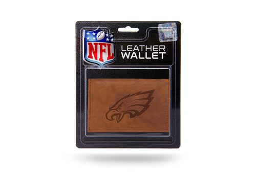 Philadelphia Eagles Wallet Trifold Leather Embossed