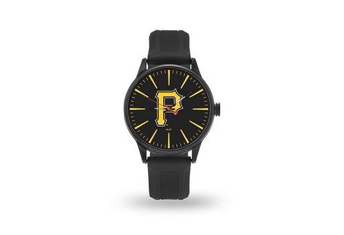 Pittsburgh Pirates Watch Men's Cheer Style with Black Watch Band