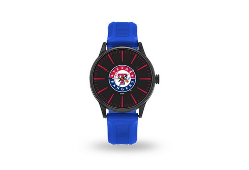 Texas Rangers Watch Men's Cheer Style with Royal Watch Band