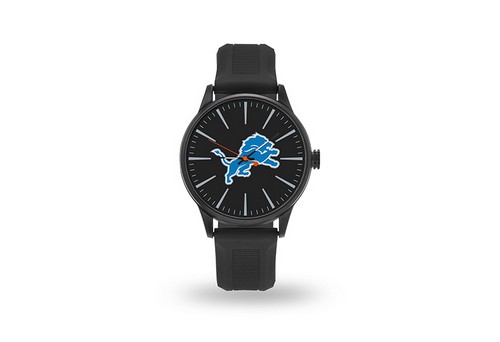 Detroit Lions Watch Men's Cheer Style with Black Watch Band