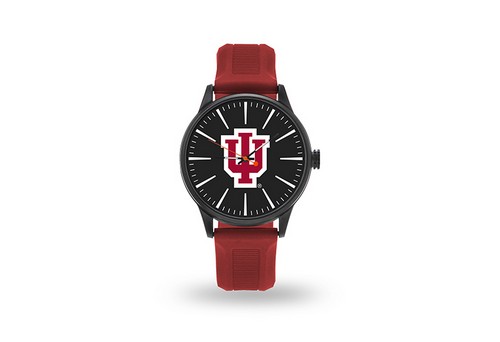 Indiana Hoosiers Watch Men's Cheer Style with Maroon Watch Band