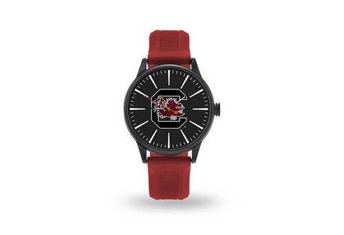 South Carolina Gamecocks Watch Men's Cheer Style with Maroon Watch Band