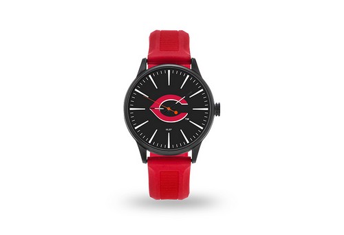 Cincinnati Reds Watch Men's Cheer Style with Red Watch Band