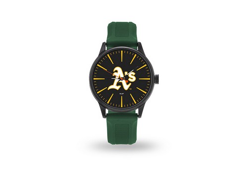 Oakland Athletics Watch Men's Cheer Style with Green Watch Band