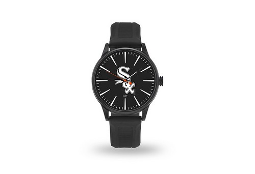 Chicago White Sox Watch Men's Cheer Style with Black Watch Band