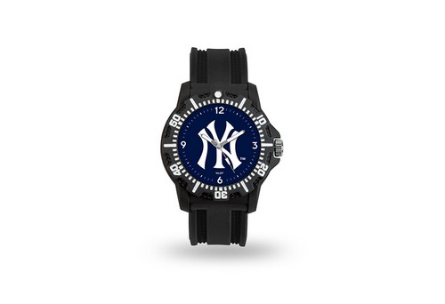 New York Yankees Watch Men's Model 3 Style with Black Band