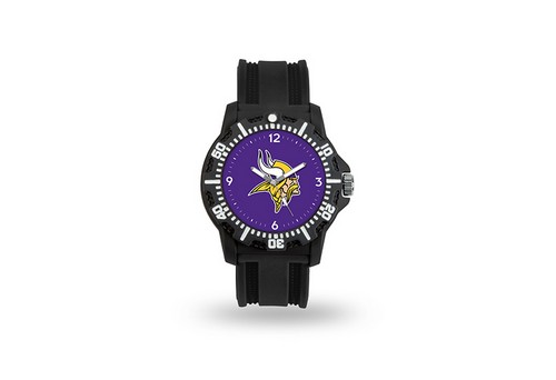 Minnesota Vikings Watch Men's Model 3 Style with Black Band