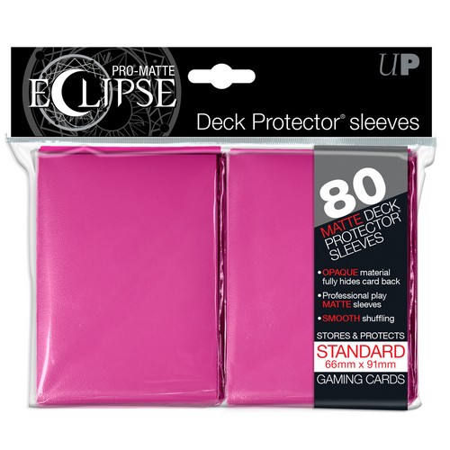 Deck Protectors - Pro Matte - Eclipse Pink (8 packs per display)