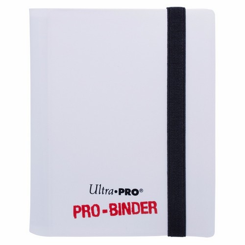 Ultra Pro - 2 Pocket Pro Binder - White