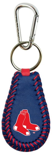 Boston Red Sox Keychain Team Color Baseball