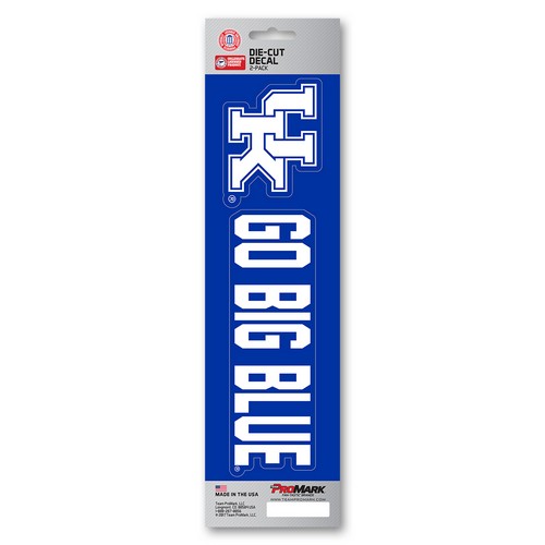 Kentucky Wildcats Decal Die Cut Slogan Pack