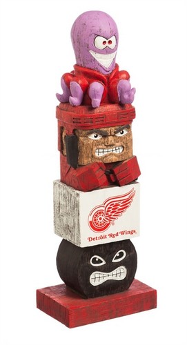 Detroit Red Wings Tiki Totem