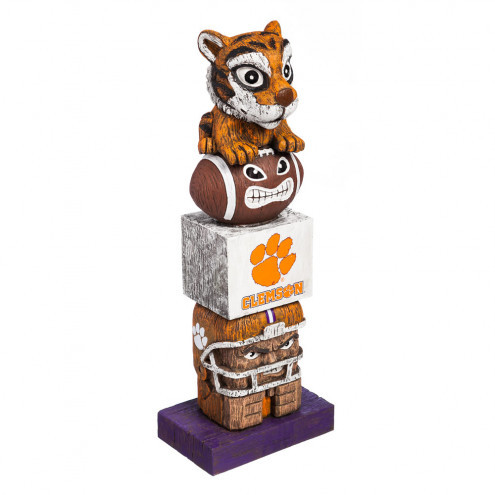 Clemson Tigers Tiki Totem