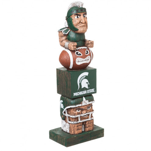 Michigan State Spartans Tiki Totem