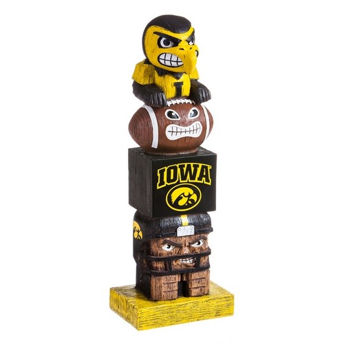 Iowa Hawkeyes Tiki Totem