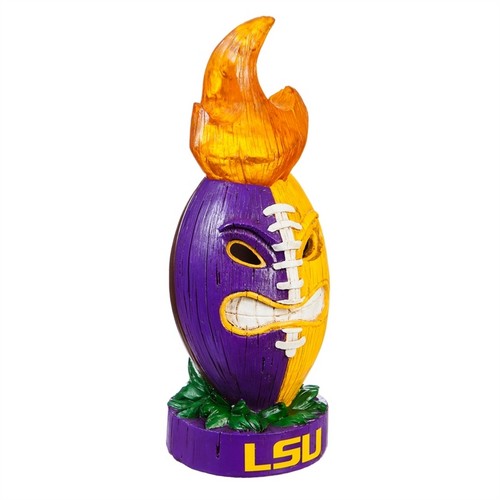 LSU Tigers Statue Lit Team Football