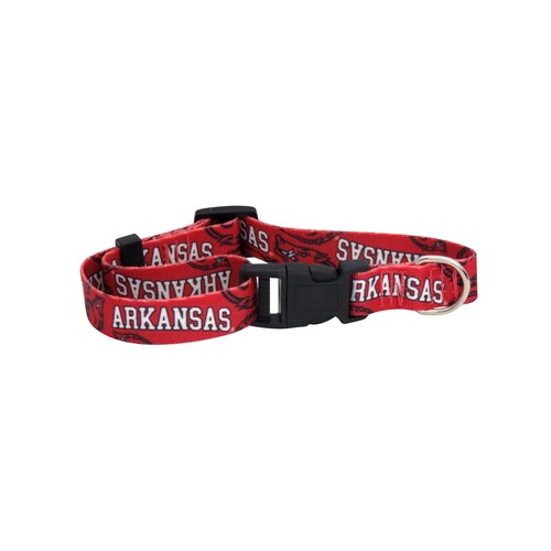 Arkansas Razorbacks Pet Collar Size M Discontinued