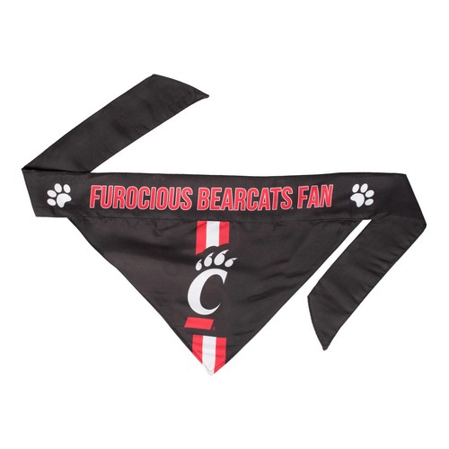 Cincinnati Bearcats Pet Bandanna Size S