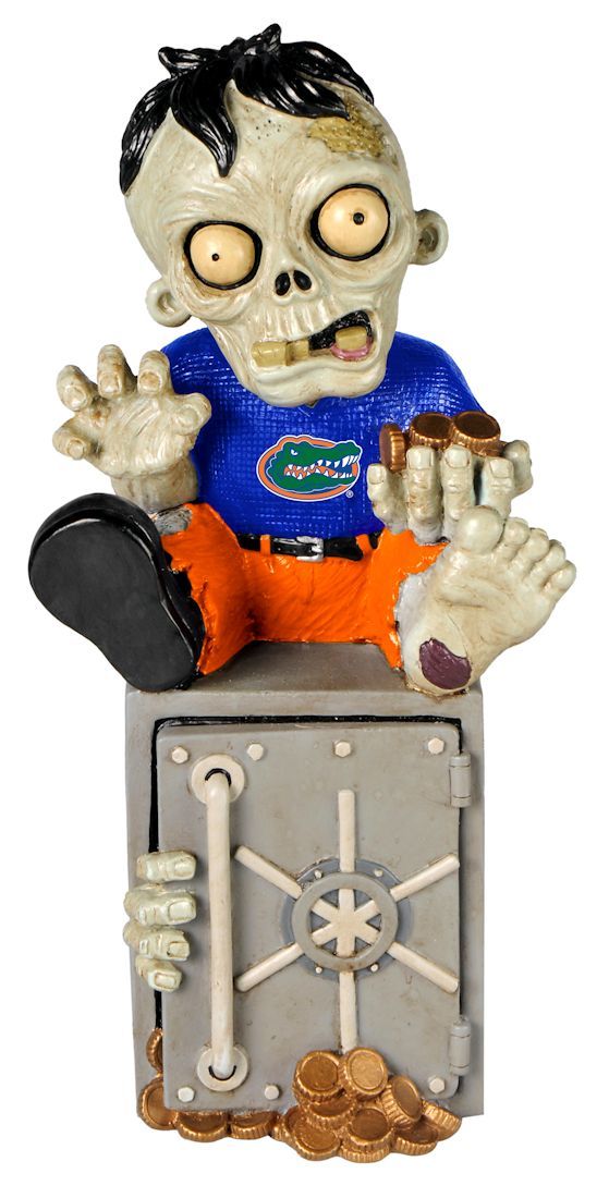 Florida Gators Zombie Figurine Bank