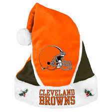 Cleveland Browns Santa Hat Colorblock